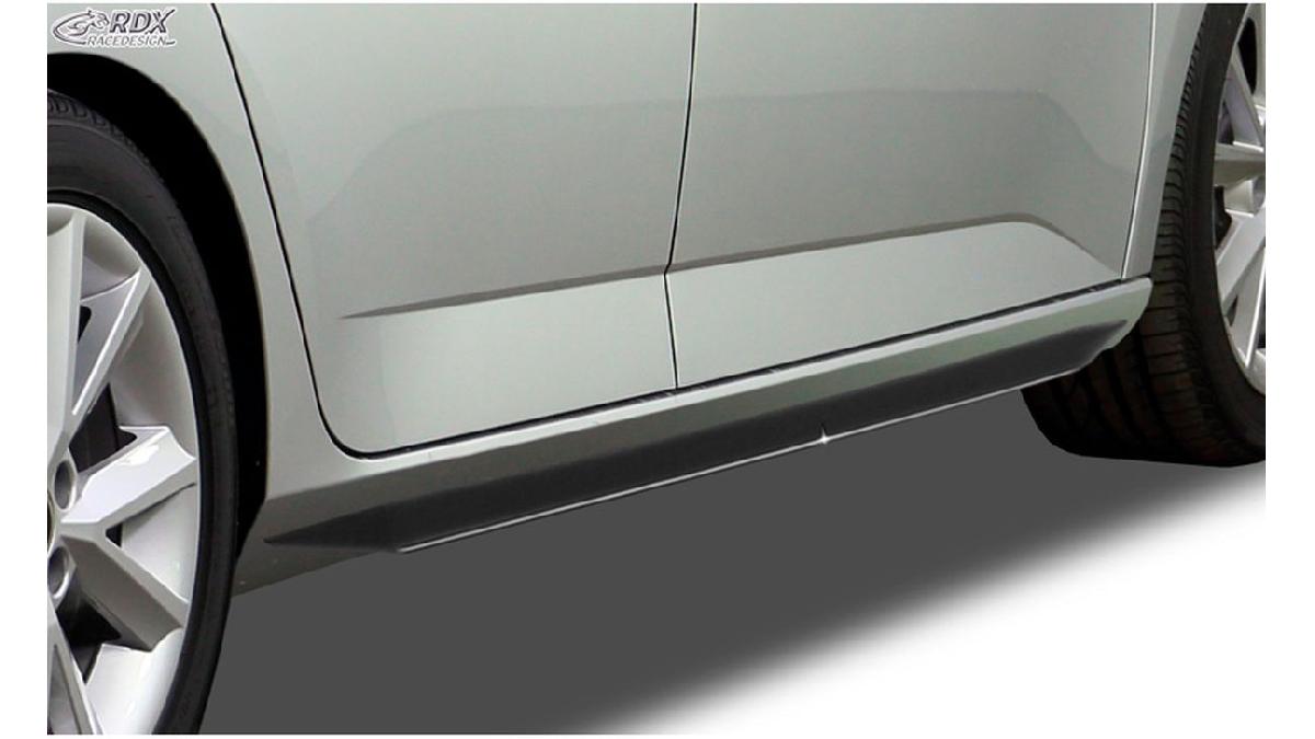 Jupes+lat%C3%A9rales+%27Slim%27+sur+mesure+pour+Audi+A7+2010-2018+incl.+S-Line+%28ABS+noir+luisant%29